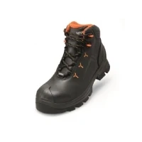 Abbildung von Uvex 65232, Unisex, Erwachsener, Sicherheitsstiefel, Schwarz, Orange, ESD, HI, HRO, S3, SRC, Schnürverschluss