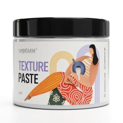 Abbildung von KAMENSKAYA Leichte Texturpaste Modellierpaste Acryl Medium 16.9 fl oz (500 ml)