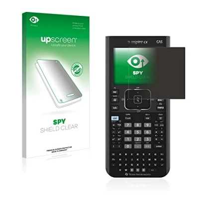 Abbildung von upscreen Anti Spy Blickschutzfolie für Texas Instruments Nspire CX CAS Privacy Screen Displayschutz Folie [Sichtschutz, Blaulichtfilter]