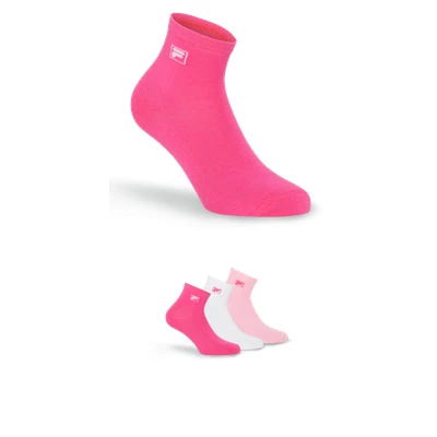 Abbildung von Fila Kurzsocken (3er Pack) mit eingestrickem Logo