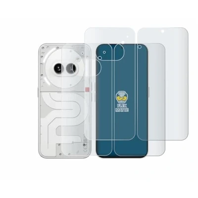 Abbildung von BROTECT Full Cover Schutzfolie Matt für Nothing Phone (2a) (Display+Rückseite) (2 Stück) Screen Displayschutz Folie, Curved, Anti Reflexion