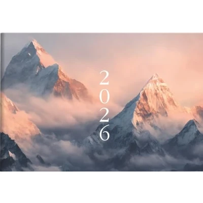 Abbildung von rido/idé Taschenkalender Mod. Septimus 2026 „Mountain“ A6 quer, Papier