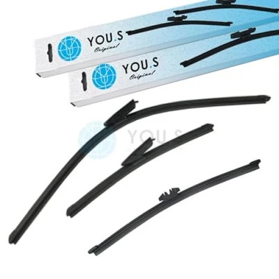 Abbildung von YOU.S SCHEIBENWISCHER SET VORNE + HINTEN 250 650 340 mm