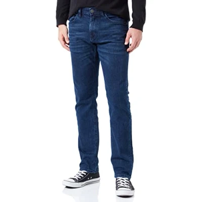 Abbildung von TOM TAILOR Herren Josh Regular Slim Jeans 1034661, 10282 Dark Stone Wash Denim, 29W / 32L
