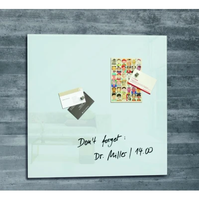 Abbildung von SIGEL Glas Magnettafel artverum® 48,0 x cm weiß