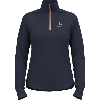 Abbildung von ODLO MID Layer Berra Fleecepullover, Damen, Größe: Small, India ink