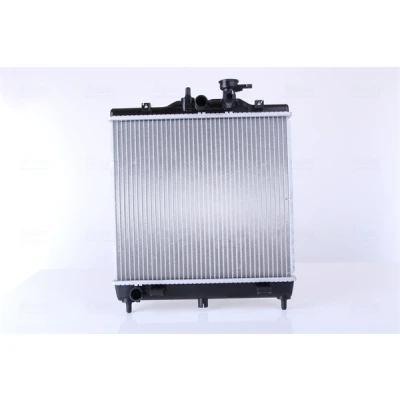 Abbildung von NISSENS 66654 Kühler, Motorkühlung Aluminium 355 395 15 Kühlrippen gelötet KIA: Picanto I