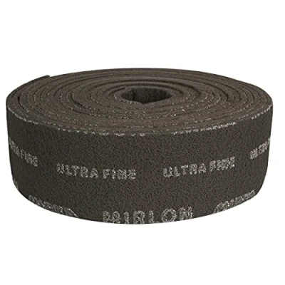 Abbildung von Mirka 805BY001943R Mirlon Fasertuch 115mm x 10m 1500 Grit Körnung: Siliziumkarbid Bindung: Harz Unterlage: Nicht gewebt Beschichtung: Dreidimensional Grau Packung enthält 1 Stück