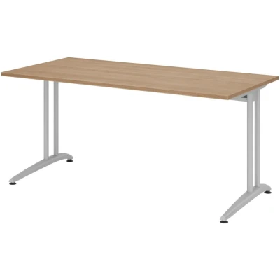 Abbildung von HAMMERBACHER Schreibtisch VBS16/N/S nussbaum