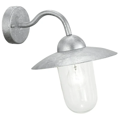 Abbildung von Eglo 88489 Aussenleuchte MILTON feuerverzinkt, E27 max. 1X40W H:31cm
