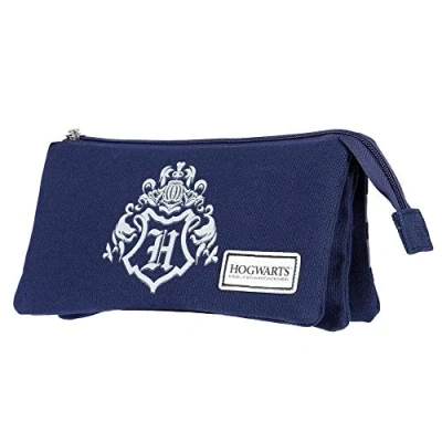 Abbildung von Harry Potter Academy Dreifach HS Federmäppchen, Dunkelblau