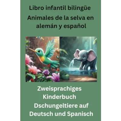 Abbildung von Zweisprachiges Kinderbuch, Dschungeltiere auf Deutsch und Spanisch: Animales de la selva en alemán y español (Animales aleman)