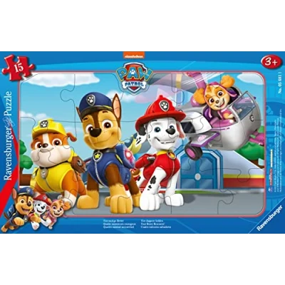 Abbildung von Ravensburger Paw Patrol Rahmenpuzzle 15 Teile