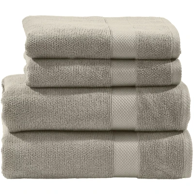 Abbildung von done. Handtuch Set &quot;Deluxe&quot;, (Set, 4 St., 2 Gästetücher (30x50 cm) Handtücher (50x100 cm), Hotelqualität aus hochwertigem Zwirnfrottier