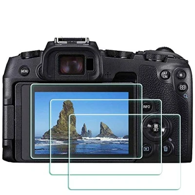 Abbildung von ULBTER Displayschutz für Canon EOS RP Displayschutzfolie Schutzfolie EOSRP 9H Härte LCD Gehärtetes Glas Kratzfest Anti Fingerabdruck Staub Blasenfrei [3 Stück]