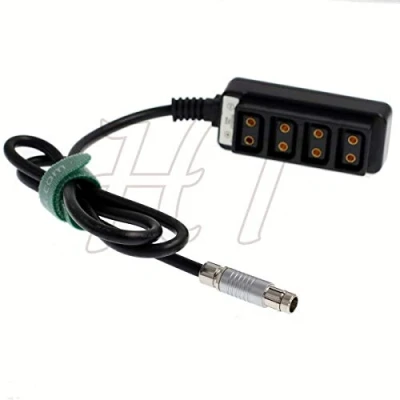 Abbildung von HT Alexa RS 3 polig auf 4 Port D Tap Power Splitter Buchse P Adapterkabel