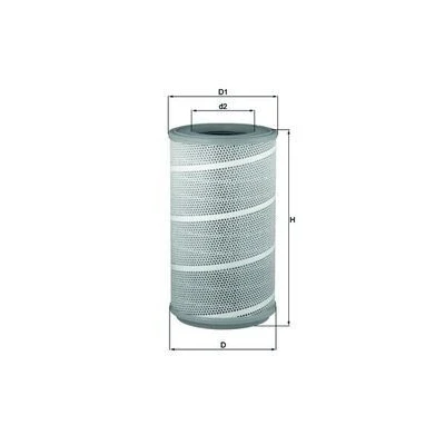 Abbildung von MAHLE ORIGINAL LX 605/1 Luftfilter 543,0 309,5, 309 Filtereinsatz SCANIA: P,G,R,T series