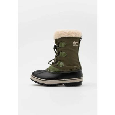 Abbildung von Sorel Youth YOOT PAC Snowboot/Winterstiefel für Kinder, Größe: 34, Hiker green Schuhe