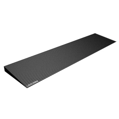 Abbildung von LIEKUMM 90 x 3,0 cm,Rollstuhlrampe aus Naturkautschuk,Belastbar bis 650 kg,Ansteigende Schwellenrampe mit Rutschfester Oberfläche für Rollstuhlschwellen,Türen und Badezimmer