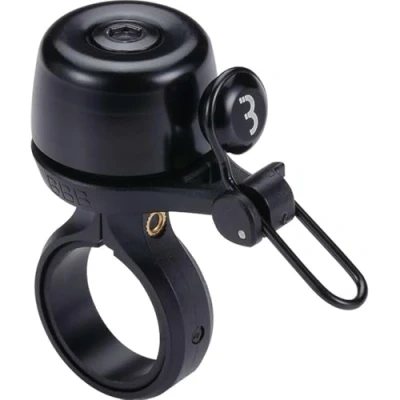 Abbildung von BBB Cycling Road Bike Bell I Fahrradklingel mit starkem Klemmmechanismus für Lenker Ø 22,2mm und 25,4mm Noisy Plus 27