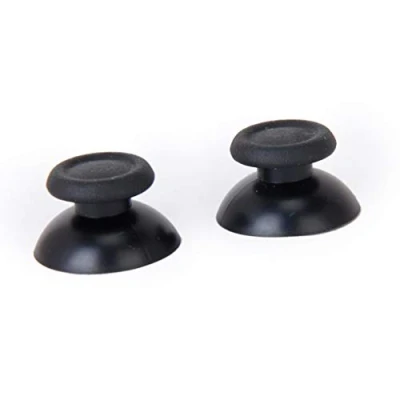 Abbildung von SM PC® PS4 Controller 2X Analog Joystick Thumbstick Kappe für Sony Playstation Schwarz #016