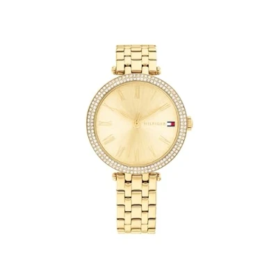 Abbildung von Tommy Hilfiger Natalie Uhr goldcoloured, Damen, Größe: One Size, Gold coloured