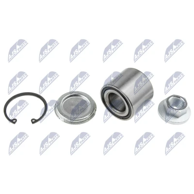 Abbildung von NTY KLT PL 011 Radlagersatz Hinterachse, Hinterachse links, rechts mit Radnabe OPEL: Corsa C Schrägheck, Tigra Twintop