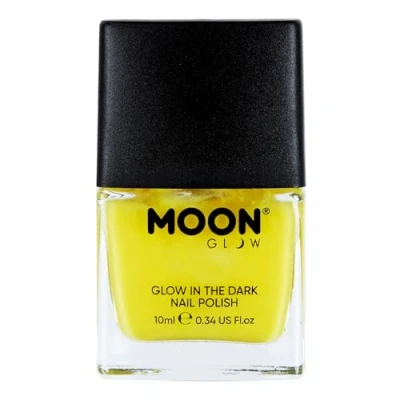 Abbildung von Moon Glow, im Dunkeln leuchtender Nagellack, phosphoreszierender Nagellack (Gelb, 10 ml (1 Stück))