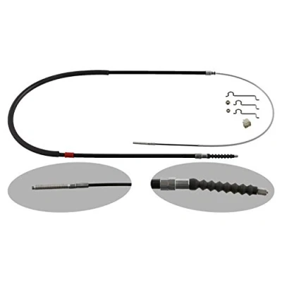 Abbildung von FEBI BILSTEIN 36673 Handbremsseil hinten links 1934 mit Anbaumaterial BMW: 5 Limousine, Touring