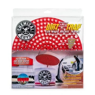 Abbildung von Chemical Guys Cyclone Dirt Trap Car Wash Bucket Insert, Red
