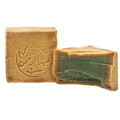 Abbildung von Rasier Seife Aleppo 85% Olivenöl &amp; 15% Lorbeeröl, Rasierseife für Nassrasur, Shaving Soap 200g 1 St