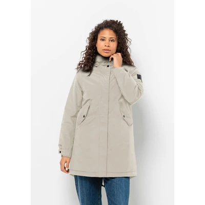 Abbildung von Jack Wolfskin Talforst Parka, Damen, Größe: XS, Dusty grey