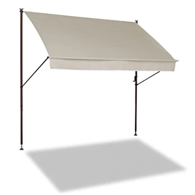 Abbildung von Angerer Freizeitmöbel Klemmmarkise, beige, Ausfall: 150 cm, versch. Breiten
