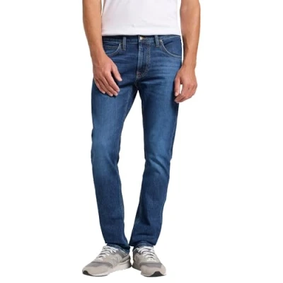Abbildung von Lee LUKE Jeans Slim Fit darkblue denim, Herren, Größe: 31x30, Dark blue denim