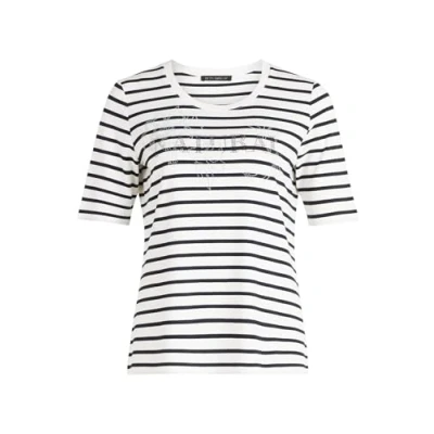 Abbildung von Betty Barclay Tshirt print, Damen, Größe: 36, Weiß dunkelblau