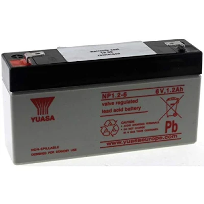 Abbildung von Yuasa Bleiakku NP1.2 6, 6V, Lead Acid