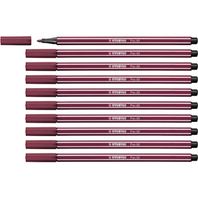 Abbildung von STABILO Premium Filzstift Pen 68 10er Pack purpur