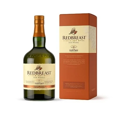 Abbildung von Redbreast Lustau Edition, Single Pot Still Irish Whiskey mit Sherry Finish, Gold Award Gewinner 2020, aus der Midleton Distillery in Irland, 700 ml