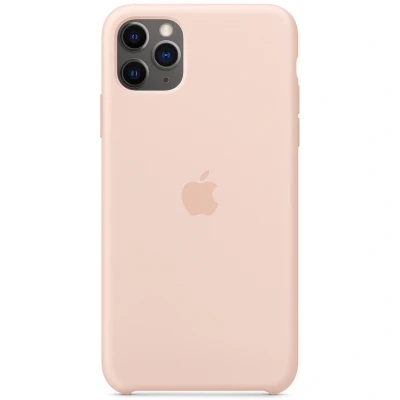 Abbildung von Apple Silikon Case iPhone 11 Pro Max Pink Sand ✅ MWYY2ZM/A