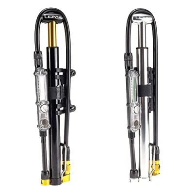 Abbildung von LEZYNE Minipumpe CNC Micro Floor Drive Digital HPG, schwarz glänzend 160PSI, 30, 0cm, 1 MP MFDR V204HPDG, 30,0cm