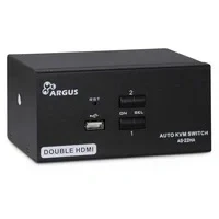Abbildung von Inter Tech KVM AS 22HA HDMI line in 4X 3,5mm 3pol. Klinke 1 Power Out 2X USB 3pol