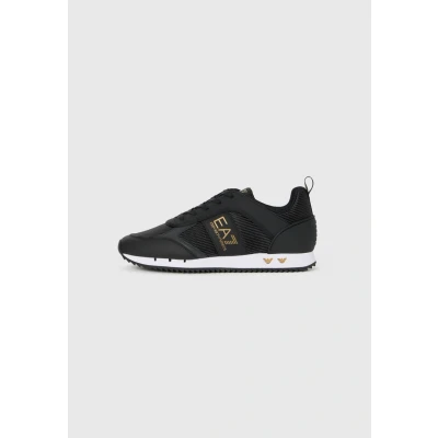 Abbildung von EA7 Emporio Armani Unisex Sneaker low black/goldcoloured/white, Größe: 46 2/3, Black/gold/coloured/white Schuhe