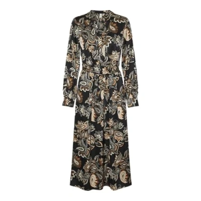 Abbildung von Vero Moda Vmthora V NECK Dress Freizeitkleid, Damen, Größe: Medium, Black/thora