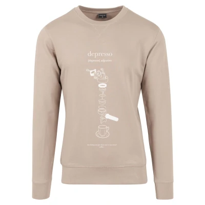 Abbildung von MisterTee Rundhalspullover &quot;MisterTee Herren Depresso Crewneck&quot;