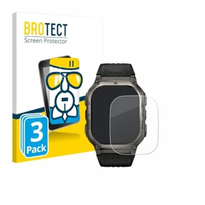 Abbildung von BROTECT Schutzglas für Kospet Tank M3 (3 Stück) Schutzfolie Panzer Folie Glas [Extrem Kratzfest 9H, Anti Fingerprint, Ultra Transparent]