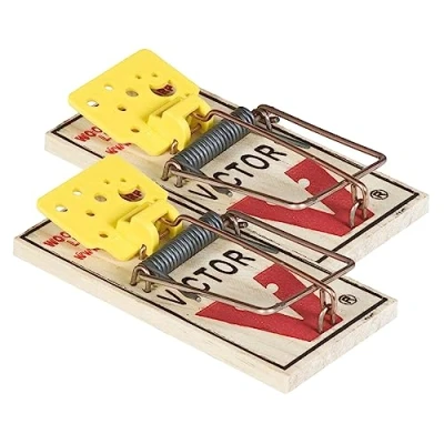 Abbildung von SBM Protect Home Mausefallen Classic, 86600702, 3664715028505, 1 Packung = 2 Stück