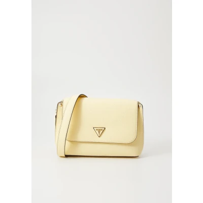 Abbildung von Guess Meridian FLAP Umhängetasche, Damen, Größe: One Size, Cornsilk