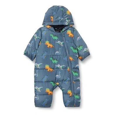 Abbildung von Name it Nbmmay Puffer Jumpsuit für Kinder, Größe: 74/80, Bering sea