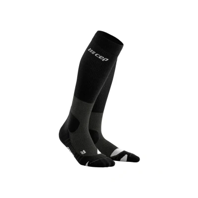 Abbildung von CEP Compression Merino Hiking TALL MADE IN Germany Kniestrümpfe stonegreygrey, Damen, Größe: 25/31, Stonegrey grey