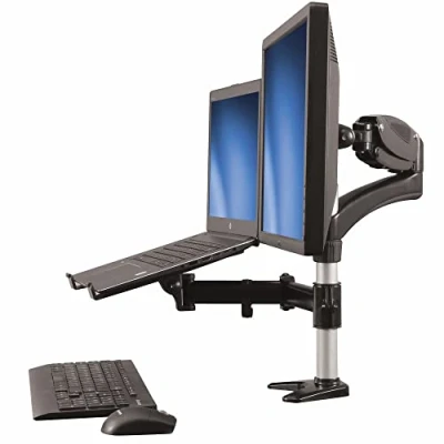 Abbildung von Startech.Com Supporto per Singolo Monitor con Base Portatile ad Altezza Regolabile One Touch fino a 27&quot;